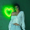 Creative Heart neon light sign