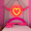 Creative Heart neon light sign