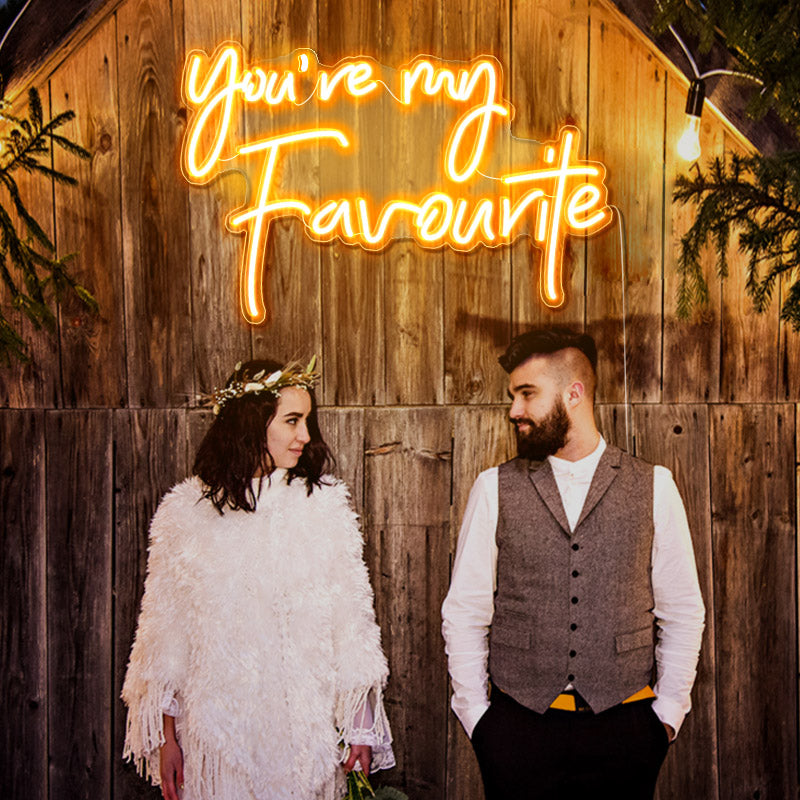 You Are My Favorite led sign for sale