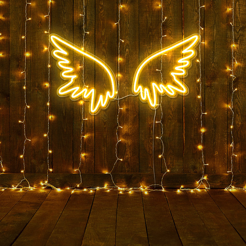 Angelic Wings Led Signs