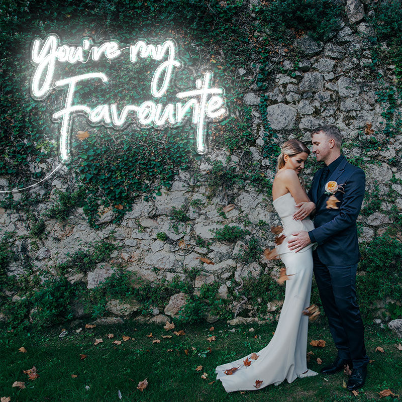 You Are My Favorite led sign for sale