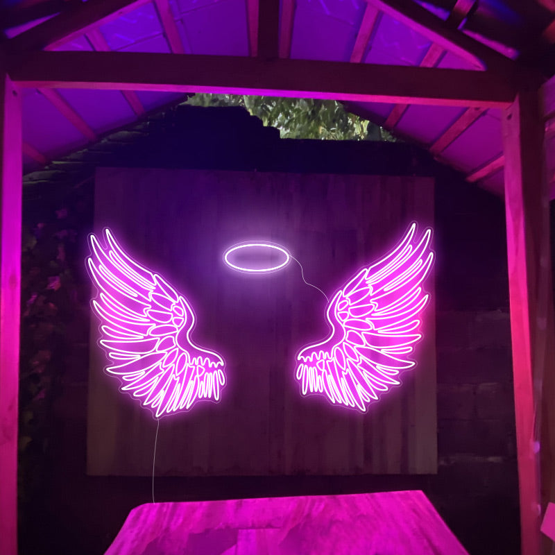 Angel Wings Neon Sign