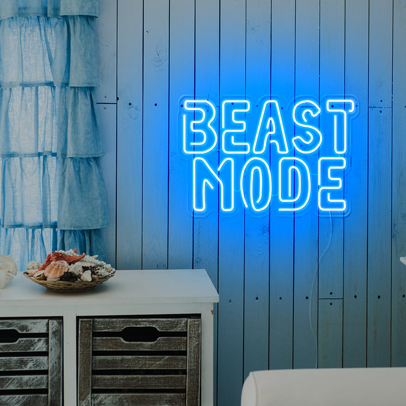 Beast Mode Gym Wall Decor