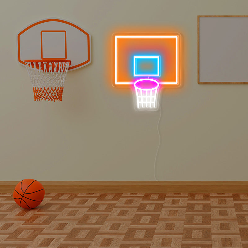 LED Basketball Hoop Neon Light