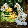 Outdoor wedding neon sign