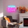 Colourful Blessed neon for sale