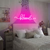 Blessed neon light for bedroom