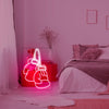 Cool Boxing Gloves Neon Sign