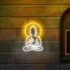 Neon Buddha Art