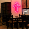 CROSS neon light sign