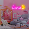 Customised Name +Moon Neon Light
