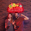 Retro Game Controller Neon Sign