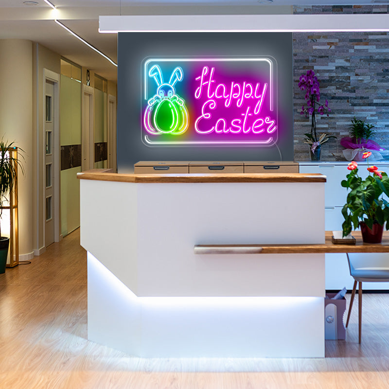 Happy  Easter neon sign
