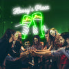 Custom Text and Drinks Neon Bar Sign