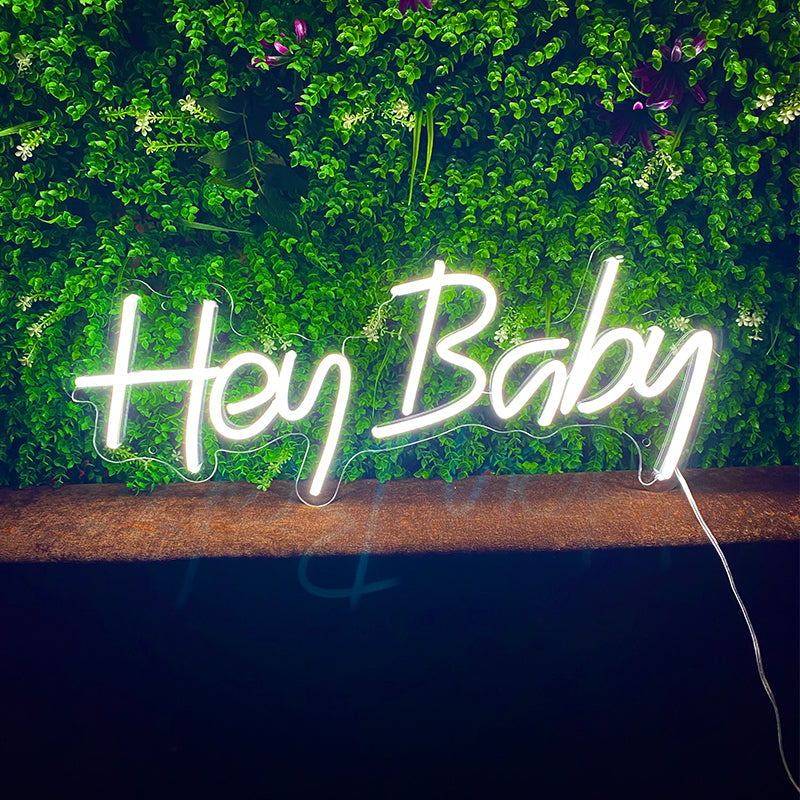 Hey Baby Neon Sign