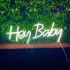 Hey Baby Neon Sign