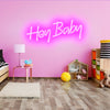 Hey Baby Neon Sign