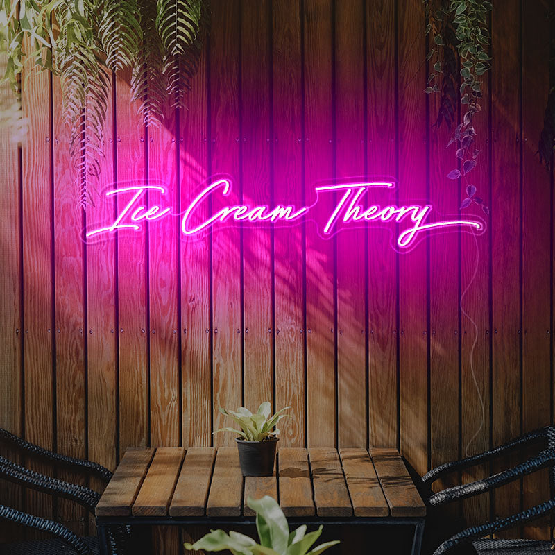 Ice Cream Theory Neon Light