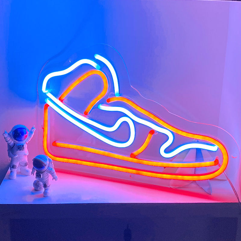 Neon Sneaker Sign