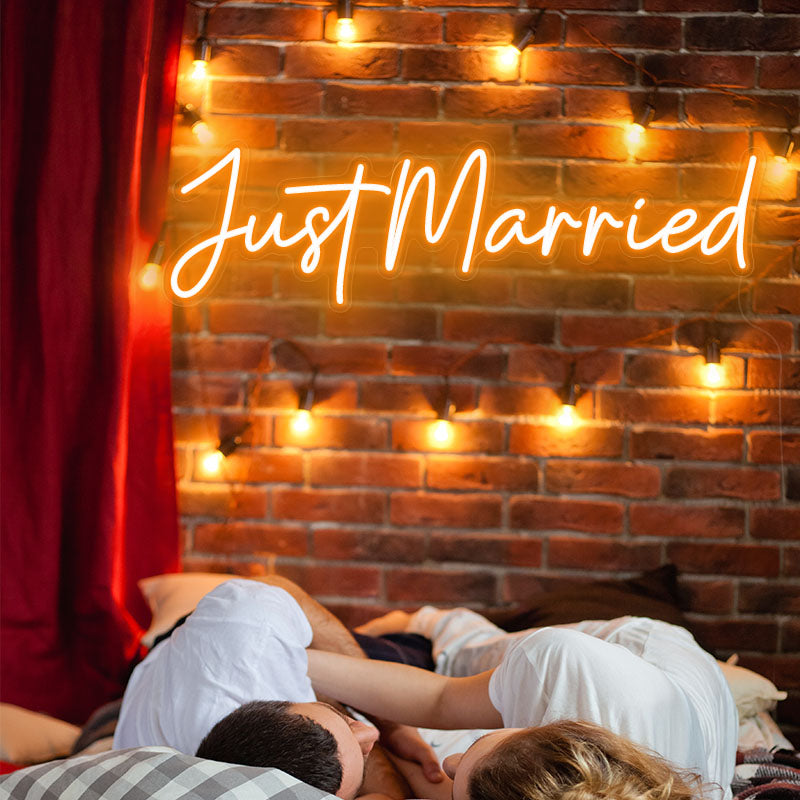 Just Married Sign