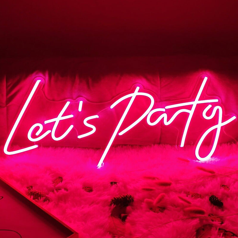 Lets Party Neon Lights