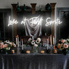 Love at first spritz wedding signs