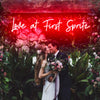 Love at first spritz wedding signs