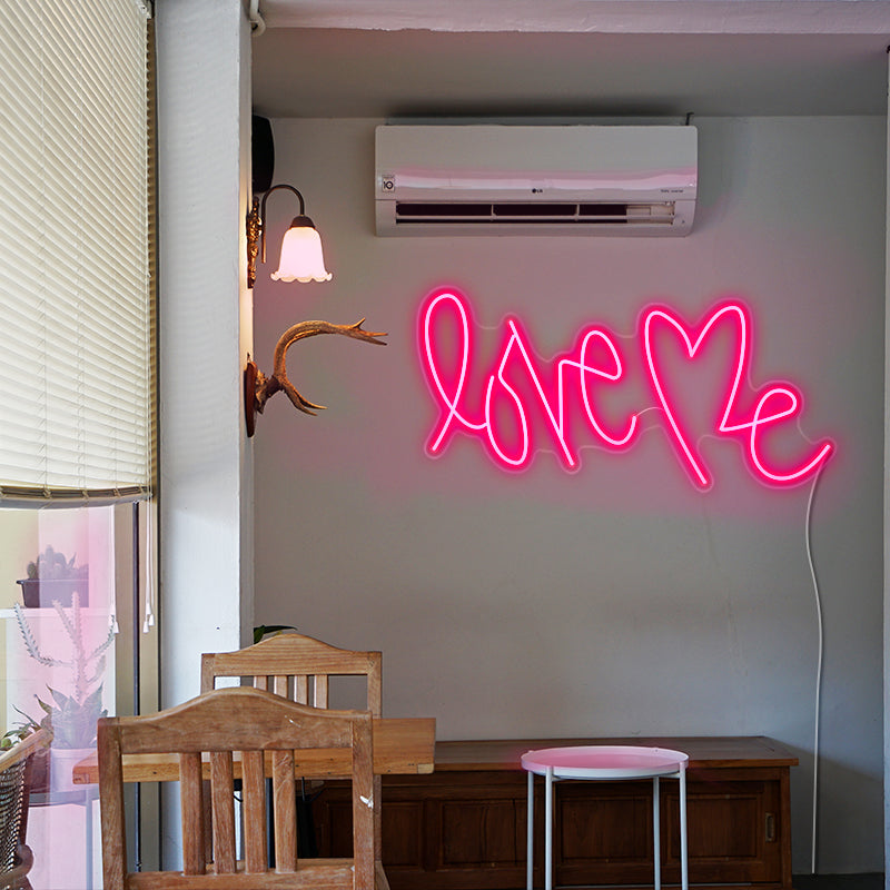 "Love Me " LED neon sign