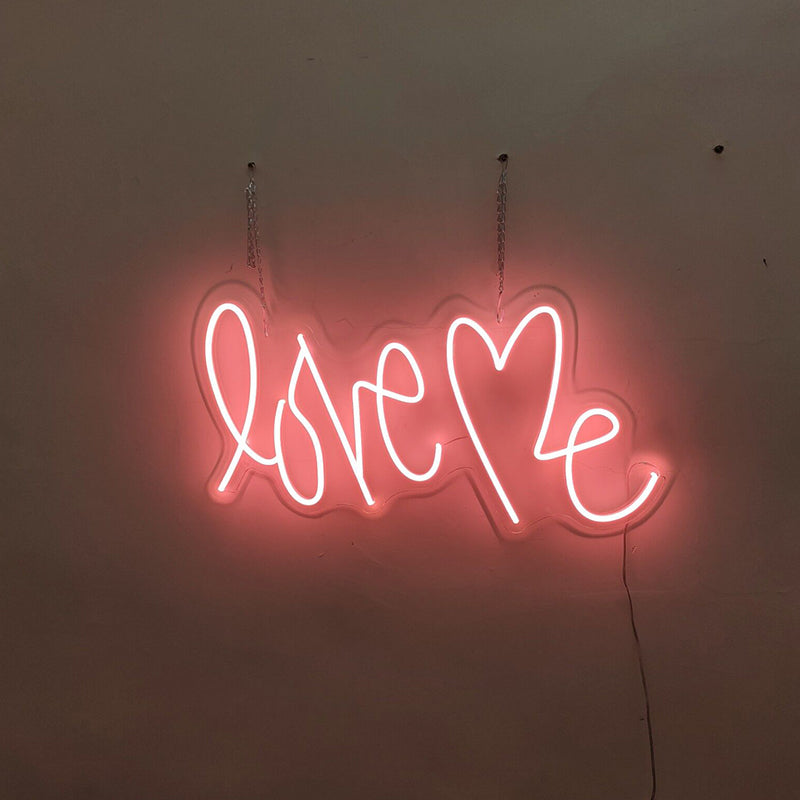 "Love Me " LED neon sign