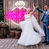 Mr & Mrs Neon Sign