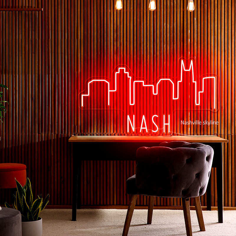 Nashville skyline Neon Sign
