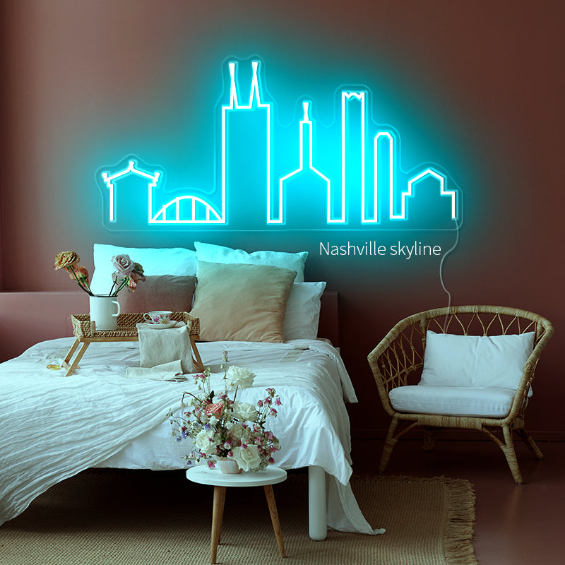 Nashville skyline Neon Sign