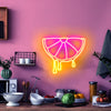 Sweet orange neon art