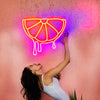 Sweet orange neon art