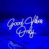 Good Vibes Only Neon Lights