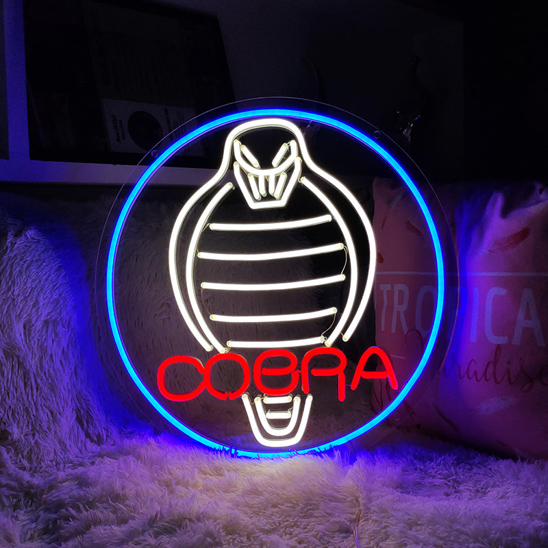 Cobra snake LED neon signs