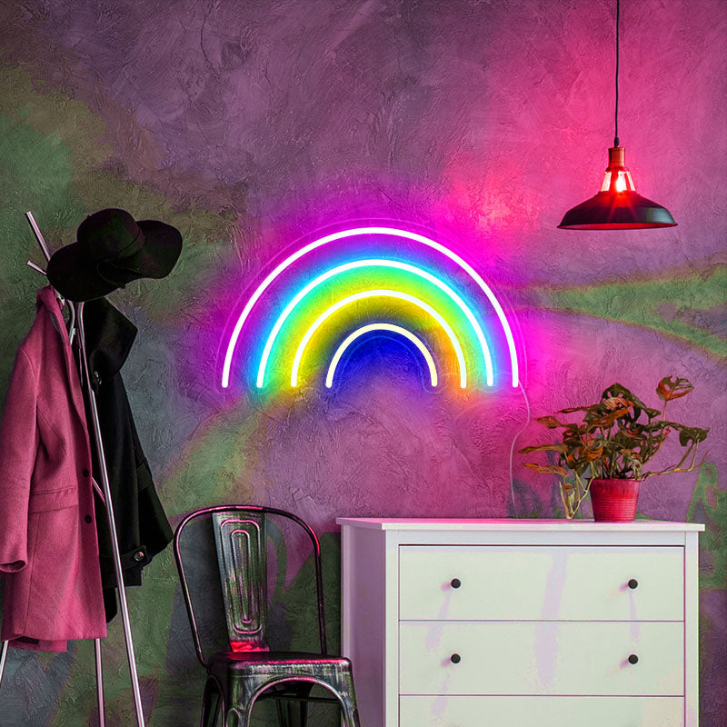 Rainbow Neon Sign