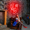 Fashion face neon light sign