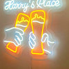 Custom Text and Drinks Neon Bar Sign