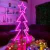 3D Neon Christmas Tree