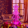 3D Neon Christmas Tree