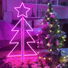 3D Neon Christmas Tree