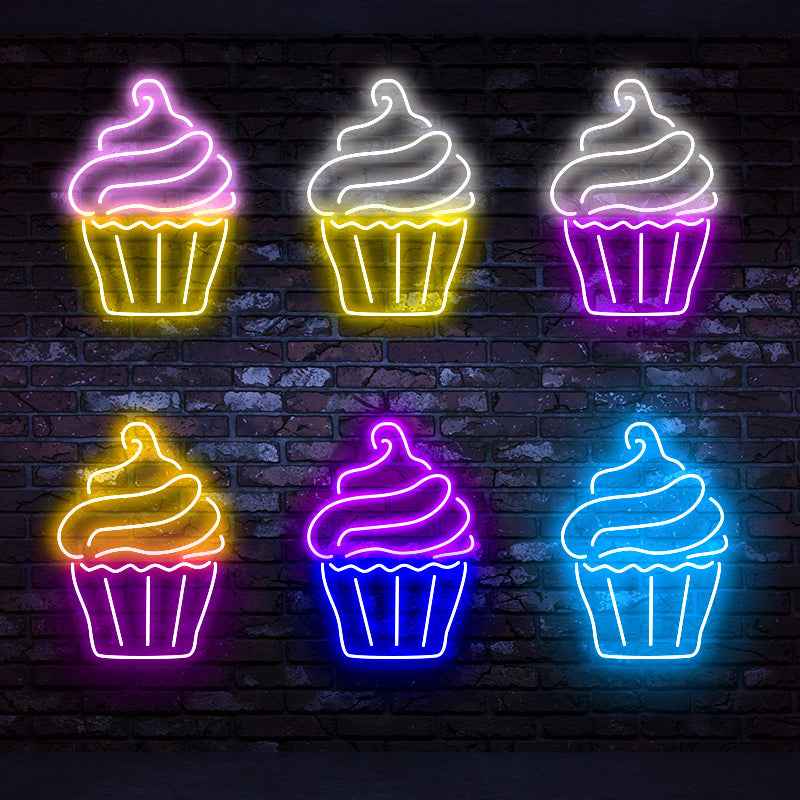 Cupcake Neon Sign