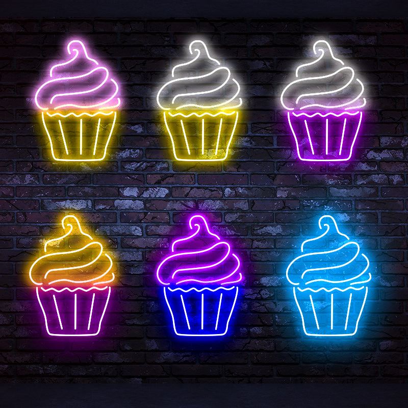 Cupcake Neon Sign