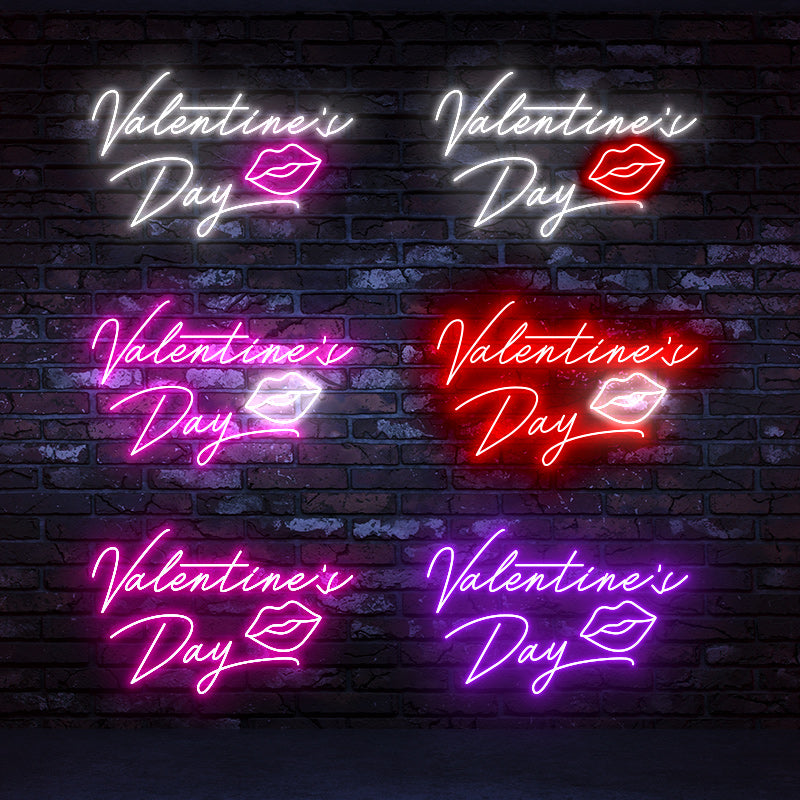 Valentine's creative neon signs