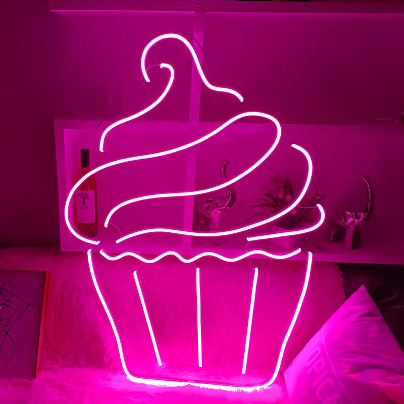 Cupcake Neon Sign