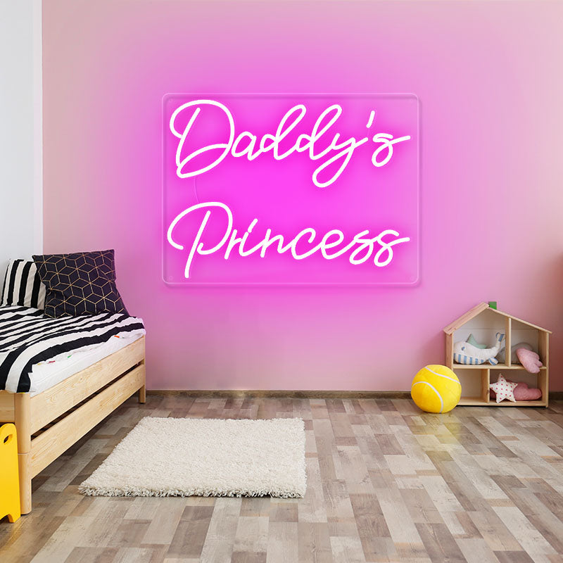 Daddy's princess neon light