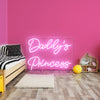 Daddy's princess neon light