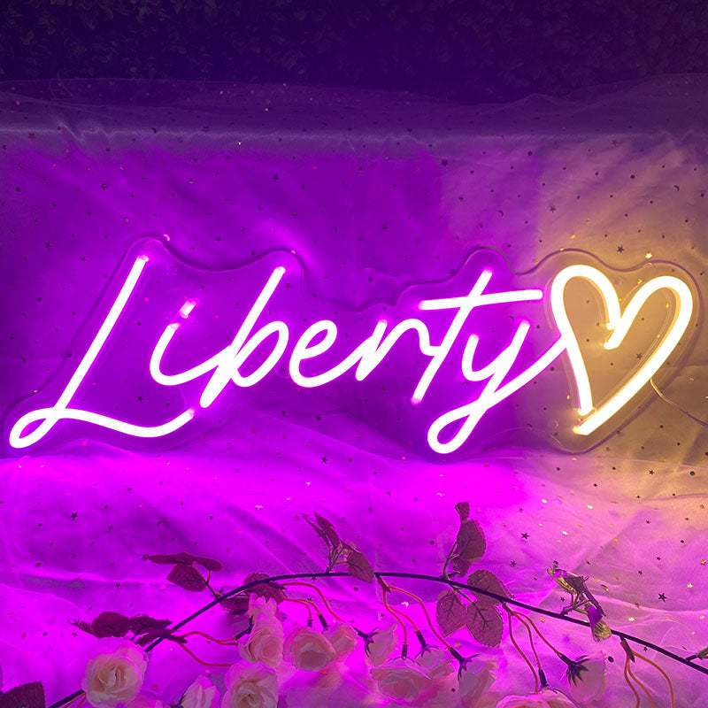 Personalised Neon Signs for Kids Rooms Neon Party