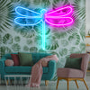 Dragonfly Neon Art